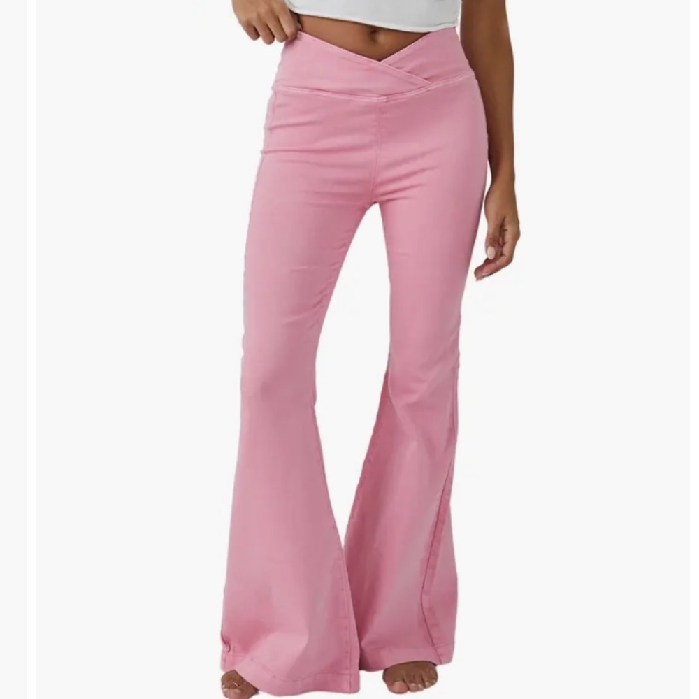 Free People Venice Beach Flare Pants Size 29